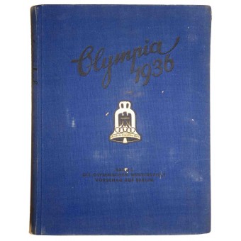 First band of the Olympia 1936 book. Espenlaub militaria